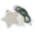 Sew Your Own Wooden Cross Stitch Kit: Star image number 2