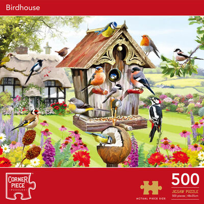 Birdhouse 500 Piece Jigsaw Puzzle image number 1
