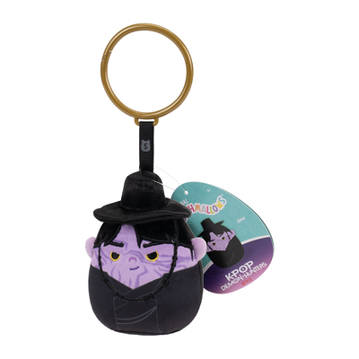 KPop Demon Hunters Squishmallows Little Plush Clip: Assorted image number 5