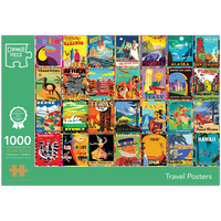 Travel Posters 1000 Piece Jigsaw Puzzle