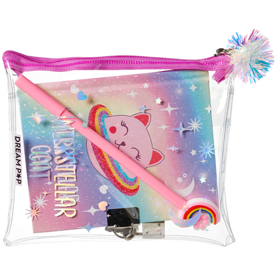 Dream Pop Cat Planet Mini Secret Diary Set image number 1
