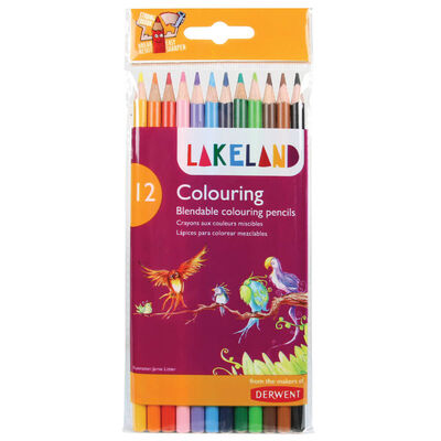 Derwent Lakeland Colouring Pencils: Pack of 12 image number 1