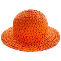 Bright Orange Easter Bonnet