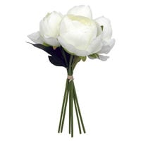 White Bouquet of Flowers: Pack of 6