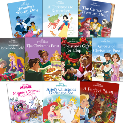 Disney Princess Christmas: 10 Book Bundle image number 1