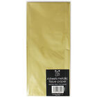 Metallic Gold Tissue Paper - 4 Sheets image number 1