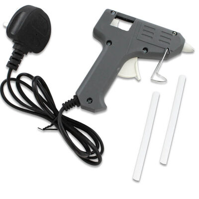 Mini Hot Melt Glue Gun: Grey image number 2