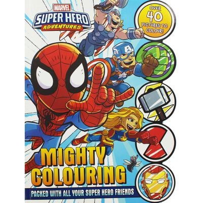 Marvel Super Hero Adventures: Mighty Colouring image number 1