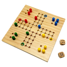 Mini Wooden Ludo image number 1