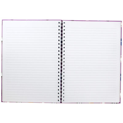 A4 Purple Cat Notebook image number 2