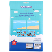 PlayWorks Magnetic Pirate Story & Play Scene