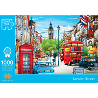 London Street 1000 Piece Jigsaw Puzzle