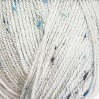 Prima DK Acrylic Wool: Speckled White Yarn 100g image number 2