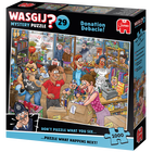 Wasgij Mystery 29 - Donation Debacle! 1000 Piece Jigsaw Puzzle image number 3