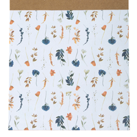 Autumn Bloom Design Pad: 6 x 6 Inches