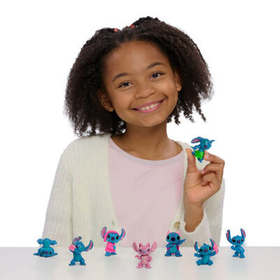 Disney Stitch Valentine Collectible Minifigure Mystery image number 3