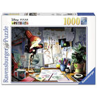 Disney Pixar The Artist’s Desk 1000 Piece Jigsaw Puzzle image number 1