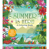 Summer is Here Colouring Book