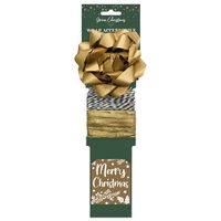 Christmas Gold Wrap Accessories