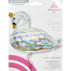 29 Inch Iridescent Swan Super Shape Helium Balloon image number 2