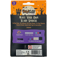 Make Your Own Scary Spiders