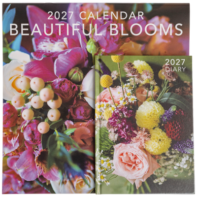 Beautiful Blooms Square Calendar and A5 Diary Set 2027 image number 1