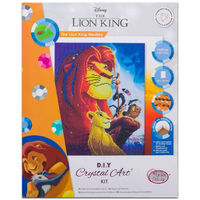 The Lion King Medley Crystal Art Kit