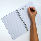 B5 Wiro Bow Pattern Notebook image number 2