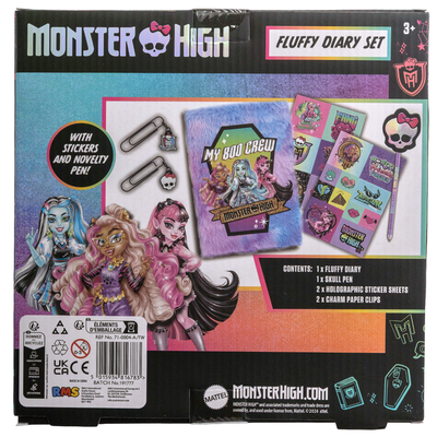 Monster High Fluffy Diary Set image number 4