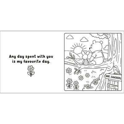 Winnie the Pooh: A Cute and Cosy Colouring Book image number 2