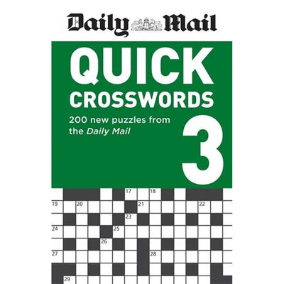 Daily Mail Quick Crossword 3 image number 1