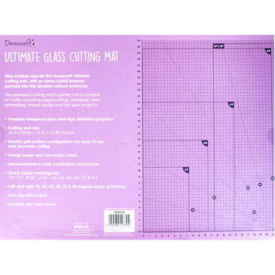 Dovecraft Essentials A3 Glass Cutting Mat image number 2