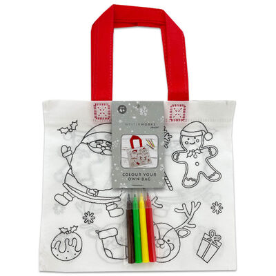 Colour Your Own Christmas Bag image number 1