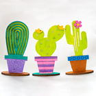 Wooden Cactus Decoration: Assorted image number 4