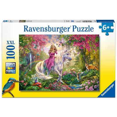 Magical Unicorn XXL 100 Piece Jigsaw Puzzle image number 1