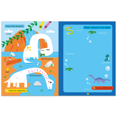 Big Stickers for Toddler Hands: Dinosaurs image number 3