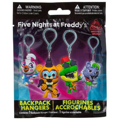 Five Nights at Freddy&rsquo;s Clip-on Backpack Hangers: Assorted image number 1