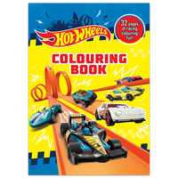 Hot Wheels Colouring Book