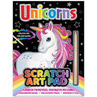 Unicorn Scratch Art Pad