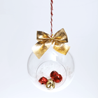 Christmas Round Open Window Fillable Bauble image number 2