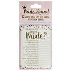 Bride Squad Know the Bride Game Cards: Pack of 12 image number 1