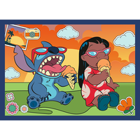 Disney Stitch 4 x 88 Piece Jigsaw Puzzle Set