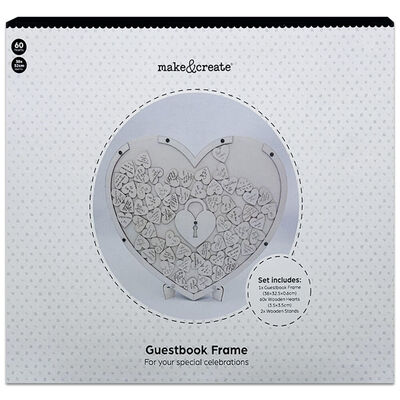 Heart Large Guestbook Frame image number 1