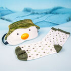 The Snowman Eye Mask and Sock Set image number 2
