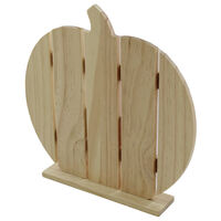 Halloween Wooden Slat Pumpkin