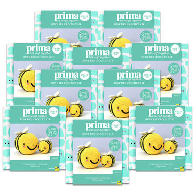 Prima Busy Bee Crochet Kit Bundle of 10 image number 1