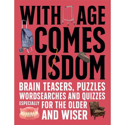 With Age Comes Wisdom Puzzle Book image number 1