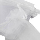 White Organza Bags - Pack Of 8 image number 2