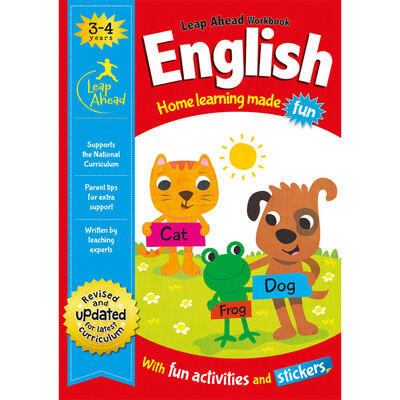 Leap Ahead Workbook: English 3-4 Years image number 1
