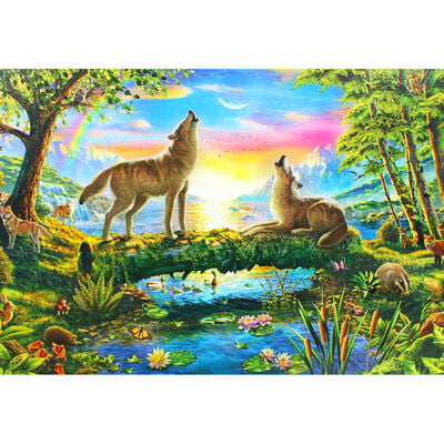 Lupine Nature 500 Piece Jigsaw Puzzle image number 4